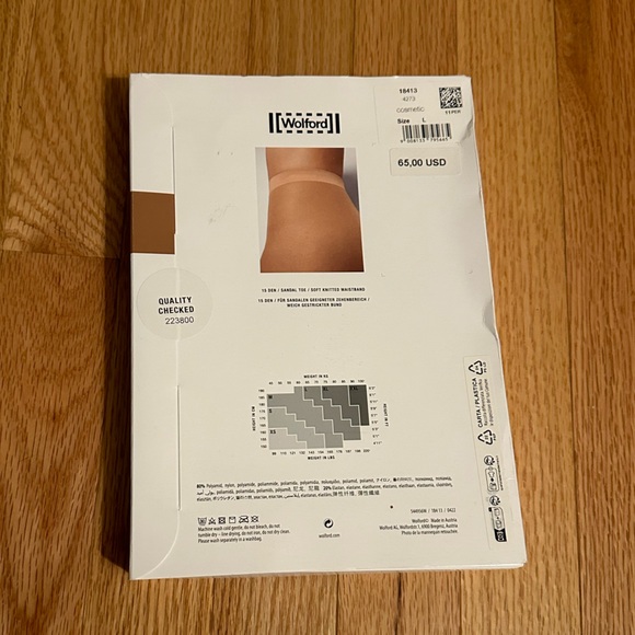 NWT Set of Wolford Tights (2 pairs) - Picture 3 of 5